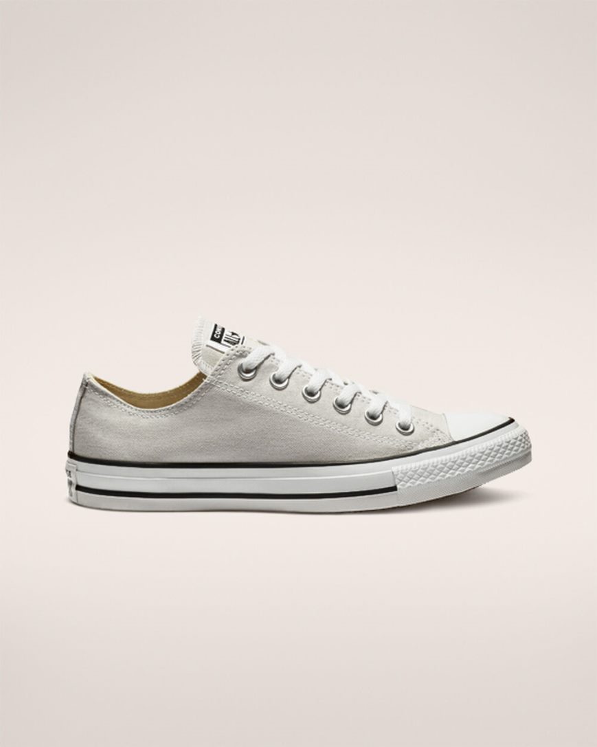 Tenis Converse Chuck Taylor All Star Classicos Cano Baixo Feminino Luz Cinzentas | PT H0P95T4